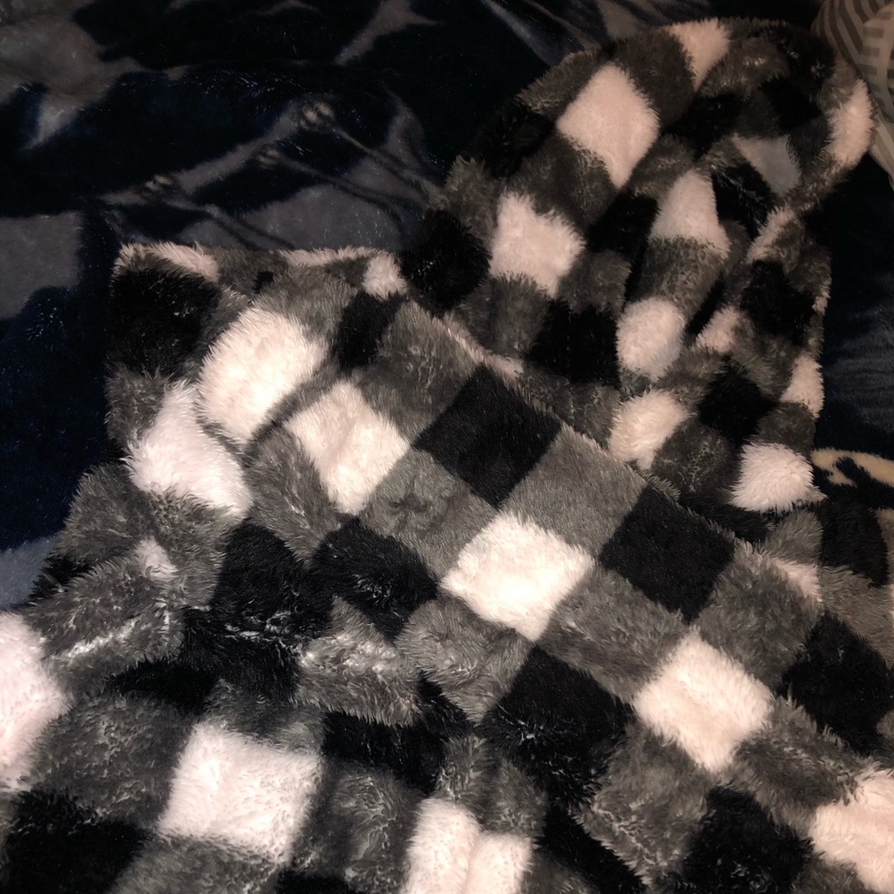 fluffy hoodie